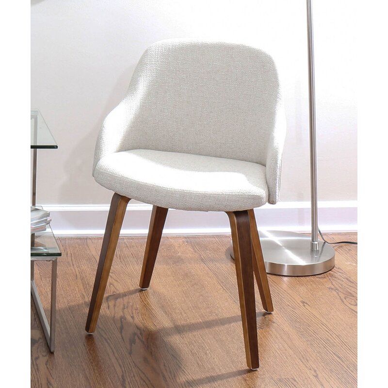 George Oliver Brighton Mid-Century Modern Upholstered Dining Chair